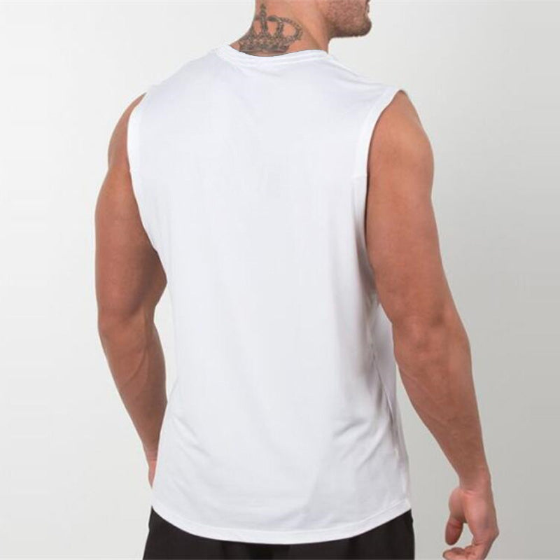 Brand Mens Tank Tops Sexy Fitness Bodybuilding Breathable Summer Singlets Slim Fitted Men's Tees Muscle Sleeveless Shirt