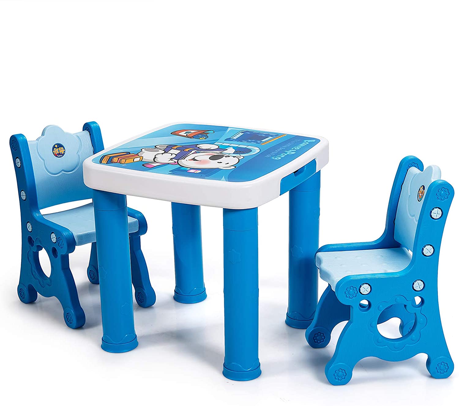 Children's Activity Table and Chair Set with Drawer