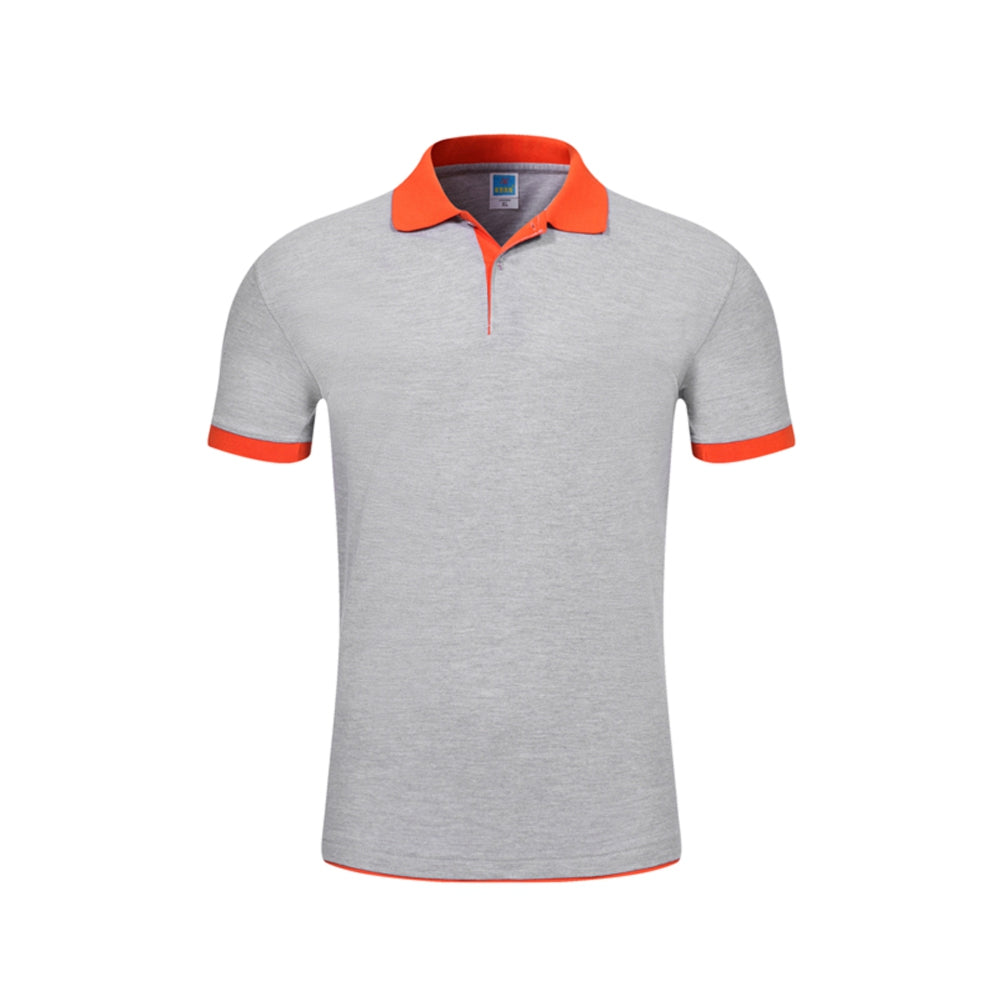 2018 Summer Men's Short Sleeve Pure Body Repair POLO Shirt