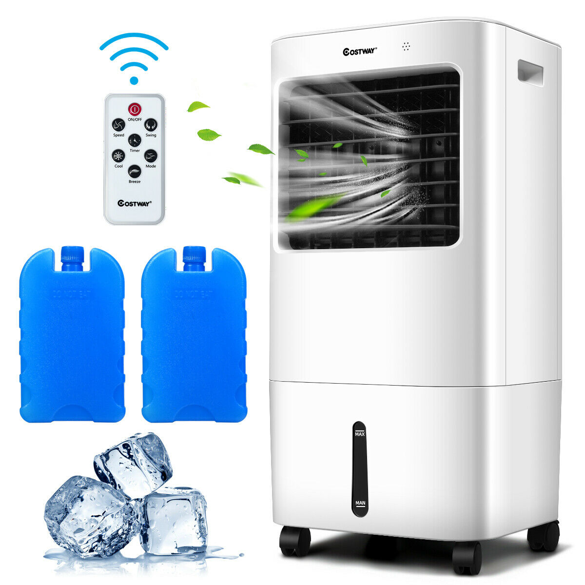 3 in 1 Evaporative Air Cooler/ Humidifier with Remote Control