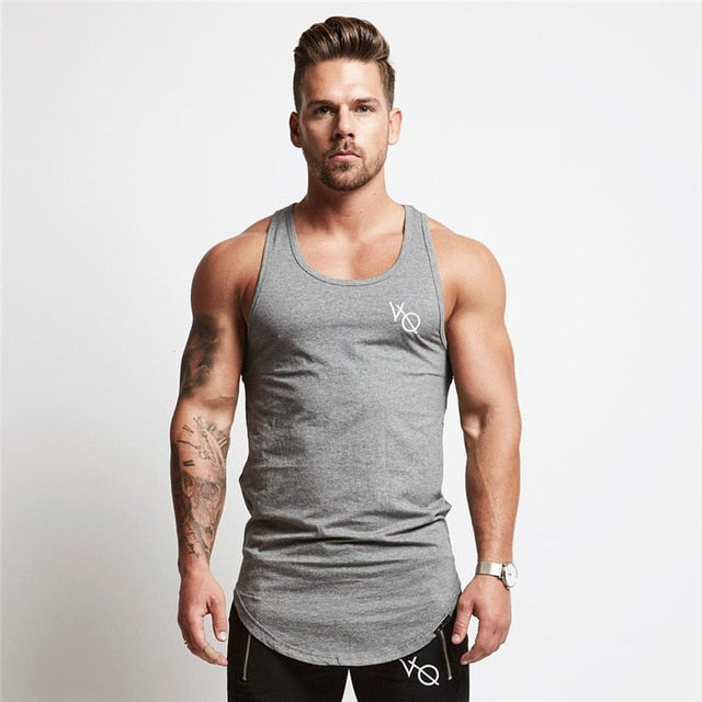 Mens sleeveless vest Summer men Tank Tops Clothing Bodybuilding Undershirt Casual Fitness tank tops tees