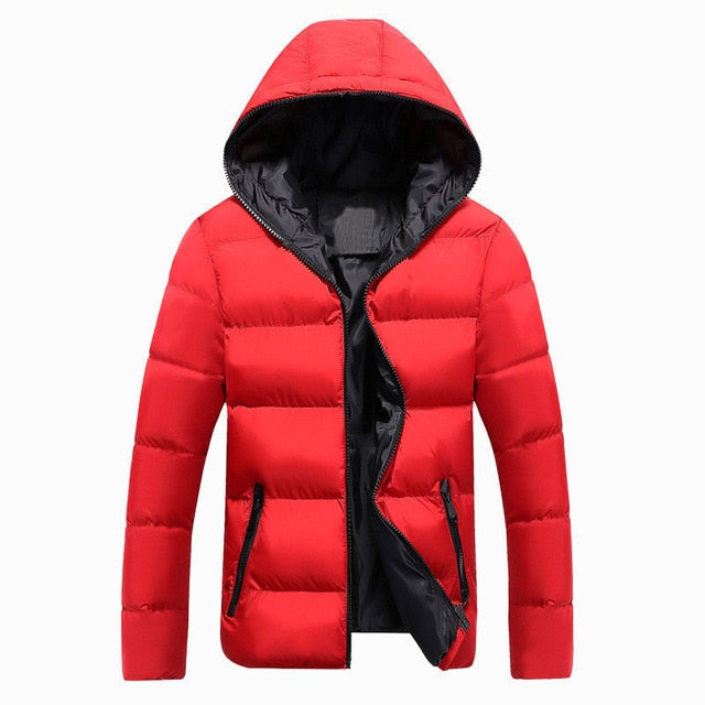 Presale Jackets Men 2019 Winter Casual Outwear Windbreaker Jaqueta Masculino Slim Fit Hooded Fashion Overcoats Homme Plus Size