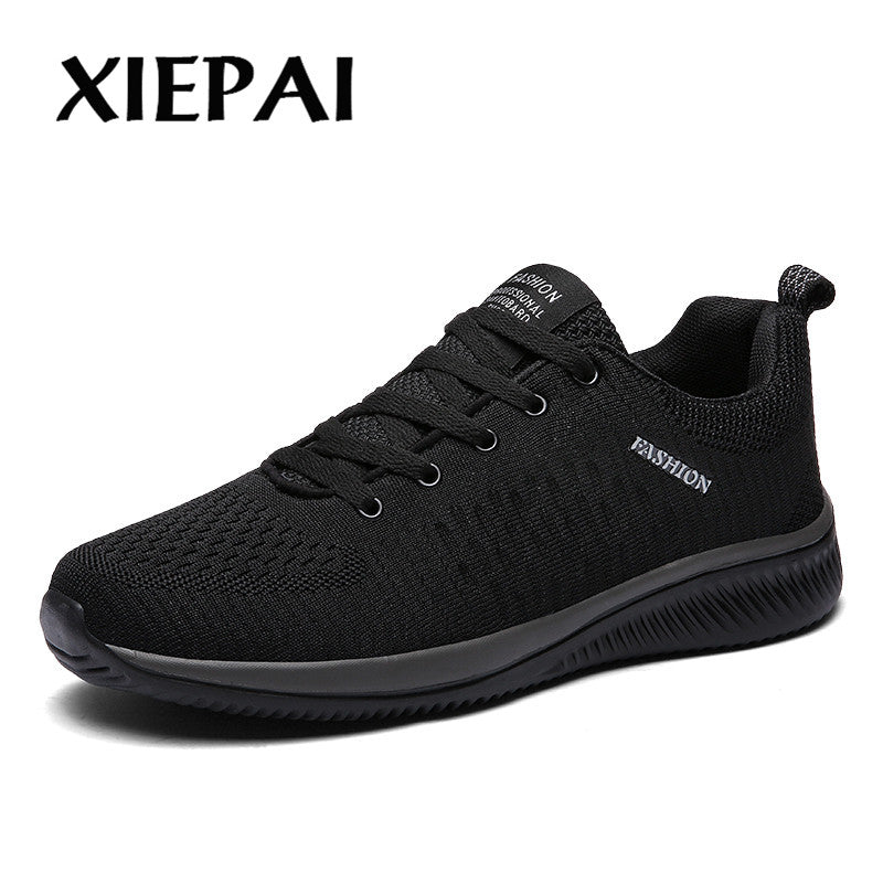 2019 New Mesh Men Casual Shoes Lac-up Men Shoes Lightweight Comfortable Breathable Walking Sneakers Tenis Feminino Zapatos