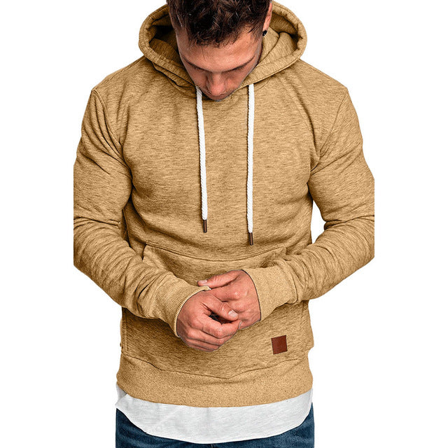 sweatshirt men 2018 NEW hoodies brand male long sleeve solid hoodie big size