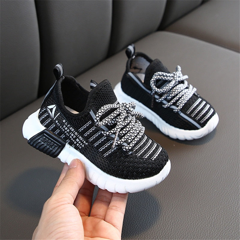 DIMI 2021 Autumn Children Shoes Boys Girls Sport Shoes Breathable Infant Shoes Sneakers Soft Bottom Non-Slip Casual Kids Shoes