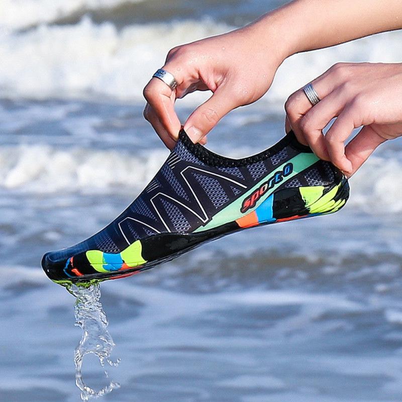 Unisex Sneakers Swimming Shoes Water Sports Aqua Seaside Beach Surfing Slippers Upstream Light Athletic Footwear For Men Women