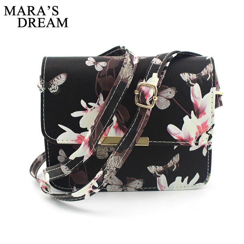 Women Floral leather Shoulder Bag Satchel Handbag Retro Messenger Bag Famous Designer Clutch Shoulder Bags Bolsa Bag Black White