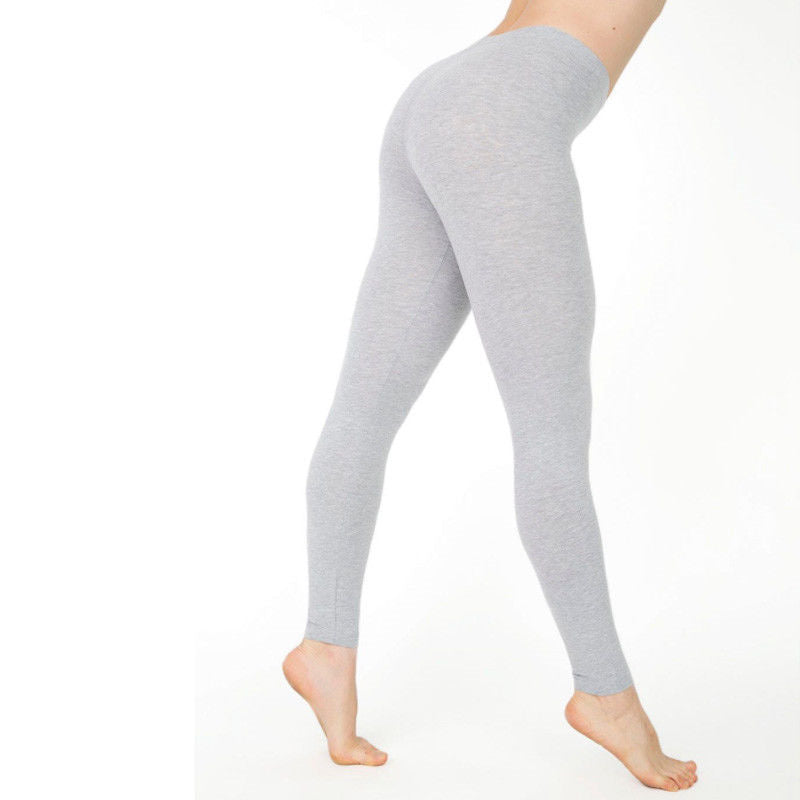 Womens Casual Ankle-length Leggings Elastic Waist Cotton Leggings Female Women Clothing Plus Size 2XL