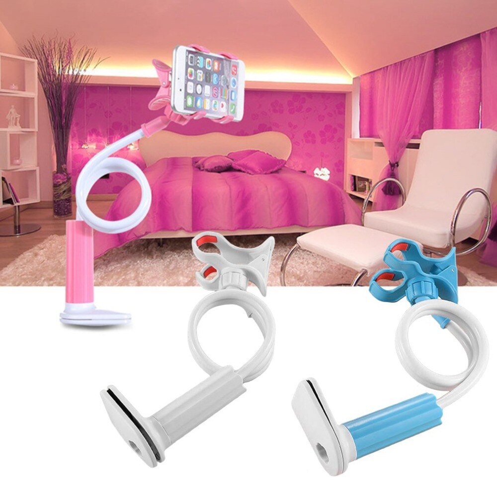 360 Rotating Flexible Long Arms Mobile Phone Holder Desktop Bed Lazy Bracket Mobile Stand Support For iPhone iPad Samsung Redmi