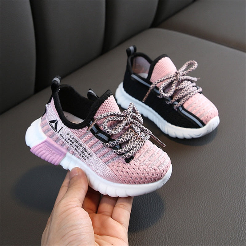 DIMI 2021 Autumn Children Shoes Boys Girls Sport Shoes Breathable Infant Shoes Sneakers Soft Bottom Non-Slip Casual Kids Shoes