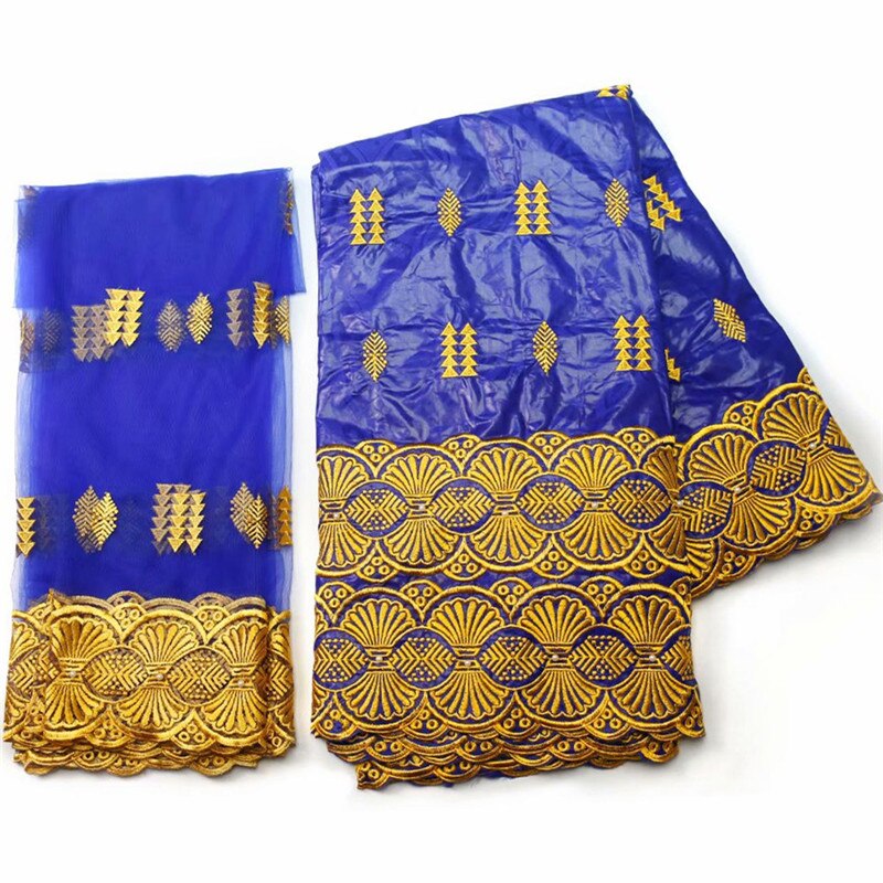 2021 New arrival african bazin riche  fabric with beads cord lace fabric guinea brocade fabric for wedding 14L061406