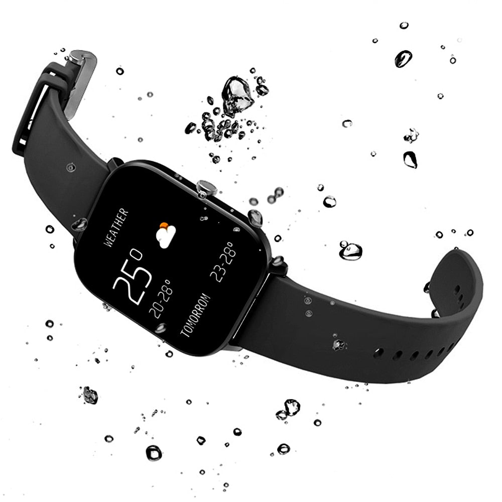 SENBONO IP67 Waterproof P8 Smart Watch Men Women Sport Clock Heart Rate Fitness Tracker Sleep Monitor Smartwatch for IOS Android