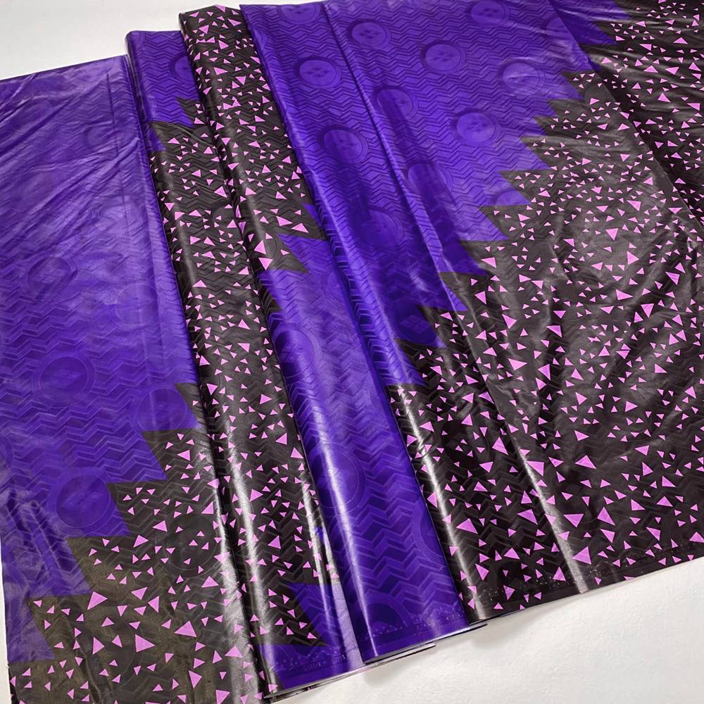 2022 Best Bazin Riche Fabric 4 meter/piece Austria Quality Guinea Brocade Garment Fabric 100% Cotton Glitter Smooth