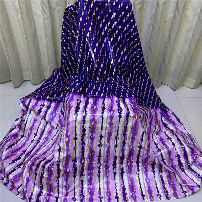 4yards New arrival Stone african Bazin riche fabric with beads embroidery lace / bazin riche dress material Nigerian