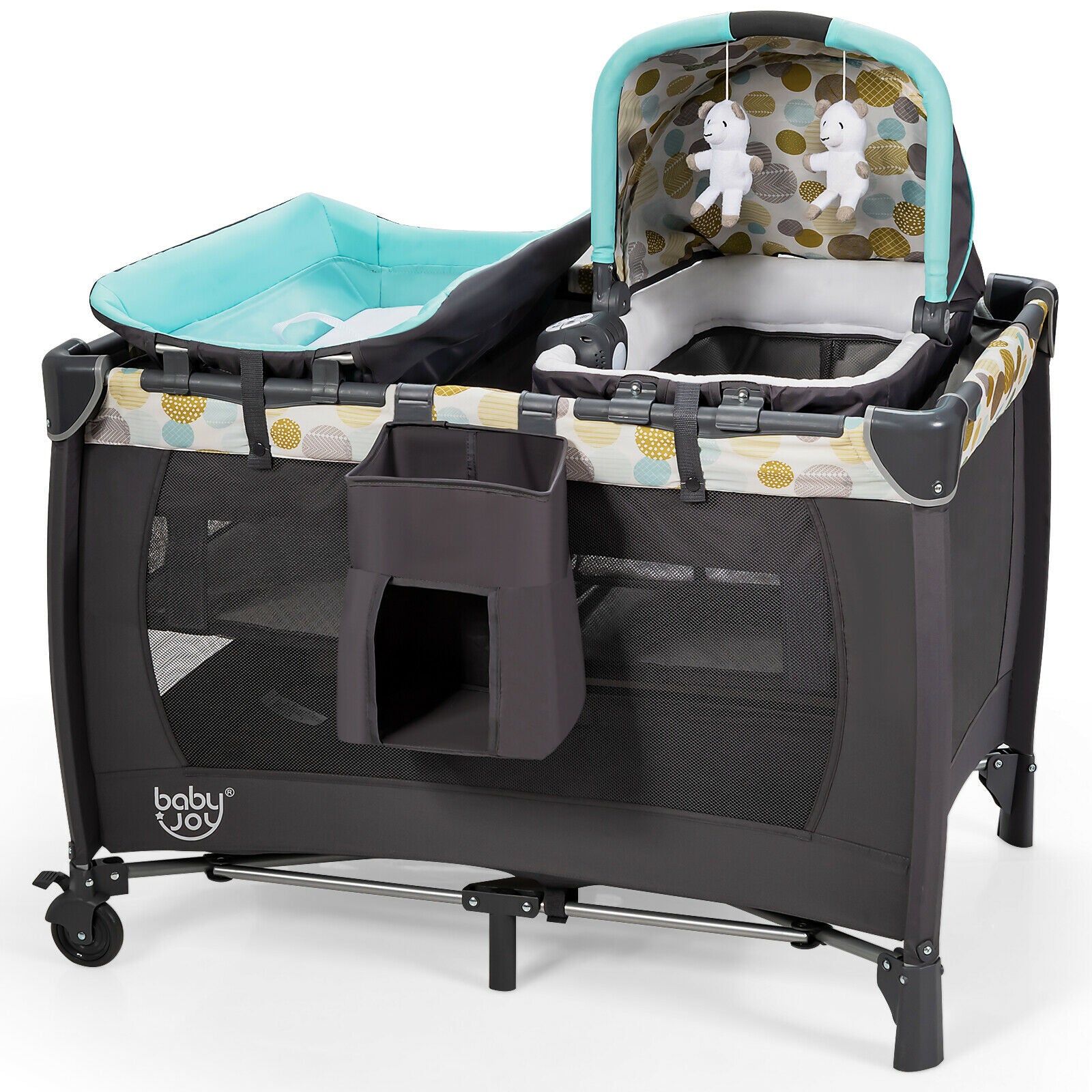 Travel Cot / Playpen with Removable Bassinet